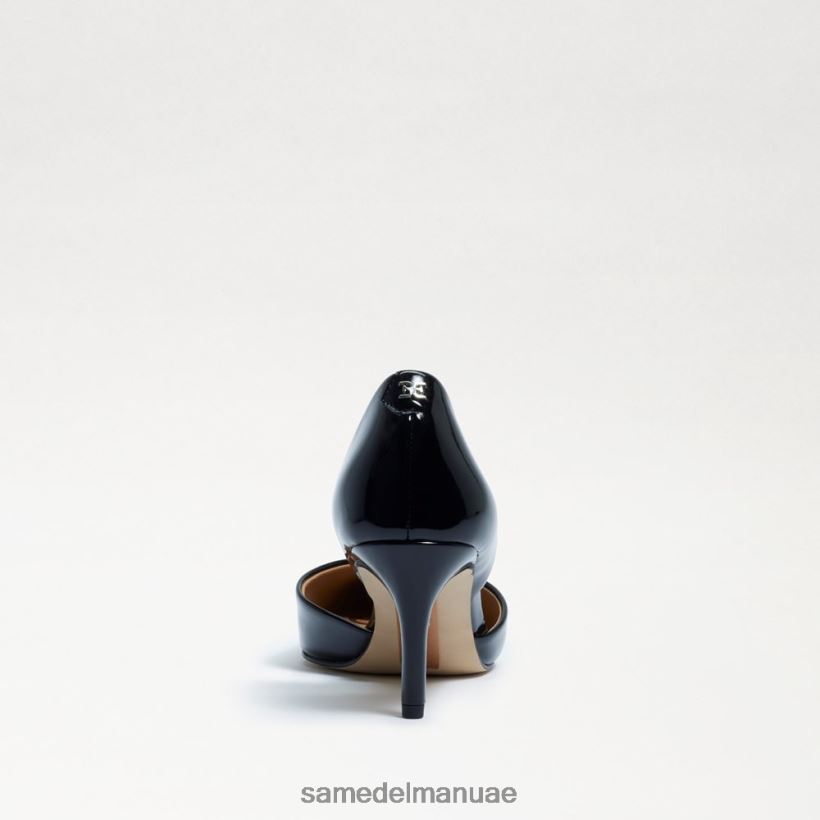 أسود براءة اختراع أحذية Sam Edelman نحيف كعب هريرة بمقدمة مدببة من جاينا 246L6T552