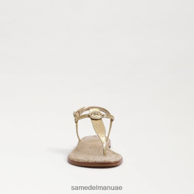ذهب أحذية Sam Edelman نحيف صندل جيجي سيجنيت ثونغ 246L6T560