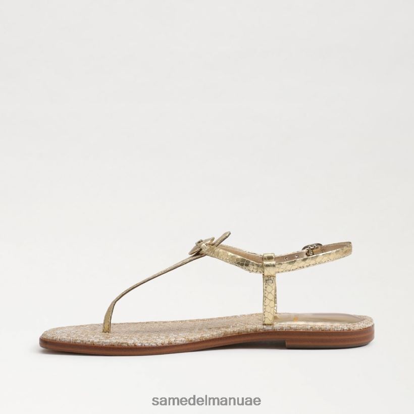 ذهب أحذية Sam Edelman نحيف صندل جيجي سيجنيت ثونغ 246L6T560