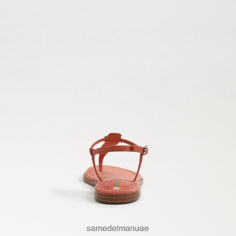 الطين الوردي أحذية Sam Edelman نحيف صندل جيجي سيجنيت ثونغ 246L6T561