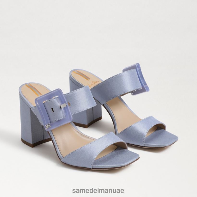 أولسو الأزرق أحذية Sam Edelman نحيف بغل كعب دالتون 246L6T564