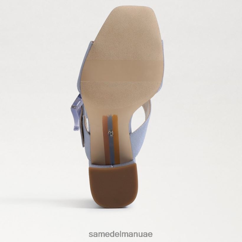 أولسو الأزرق أحذية Sam Edelman نحيف بغل كعب دالتون 246L6T564