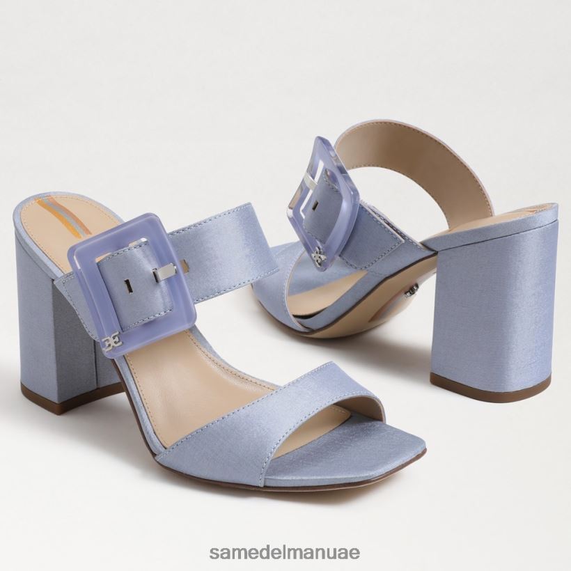 أولسو الأزرق أحذية Sam Edelman نحيف بغل كعب دالتون 246L6T564