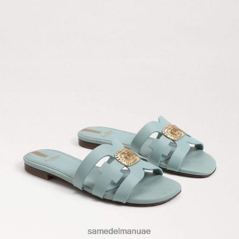 المد الأزرق أحذية Sam Edelman نحيف صندل منزلق مشع 246L6T576