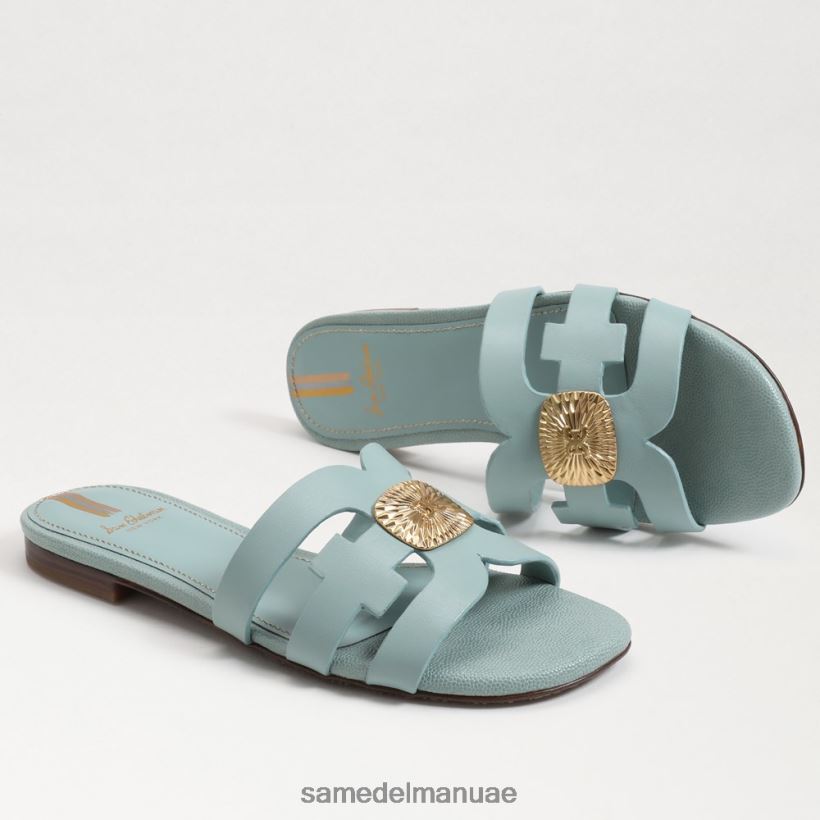 المد الأزرق أحذية Sam Edelman نحيف صندل منزلق مشع 246L6T576