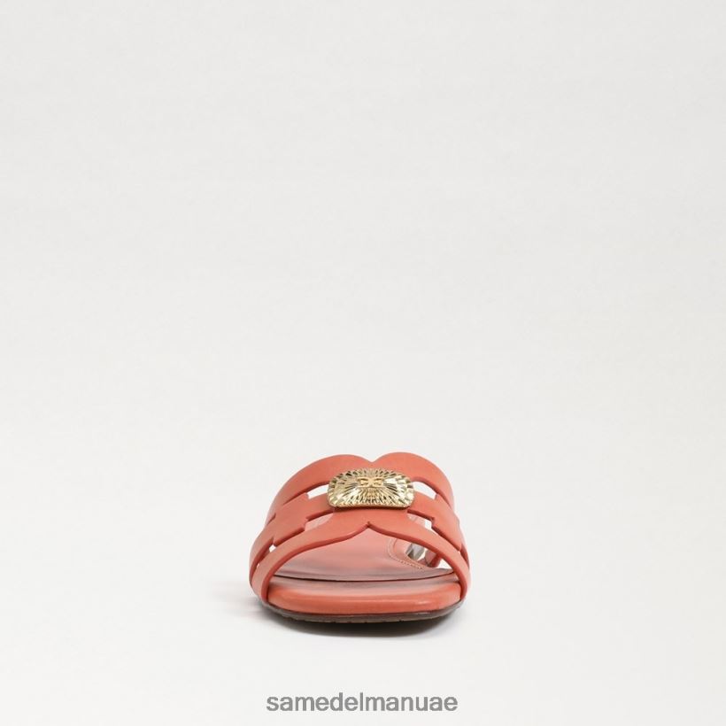 الطين الوردي أحذية Sam Edelman نحيف صندل منزلق مشع 246L6T577