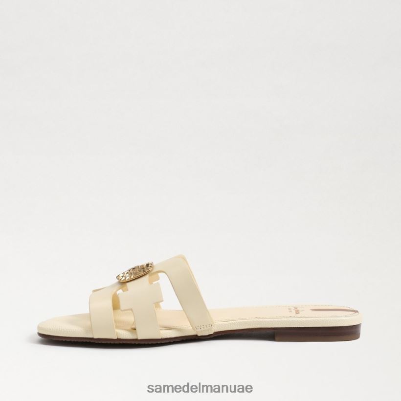 القمح المبيض أحذية Sam Edelman نحيف صندل منزلق مشع 246L6T579