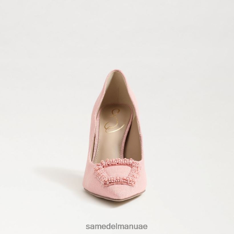 الخوخ المرجاني أحذية Sam Edelman نحيف هارييت مطرز بكعب مدبب عند الأصابع 246L6T585