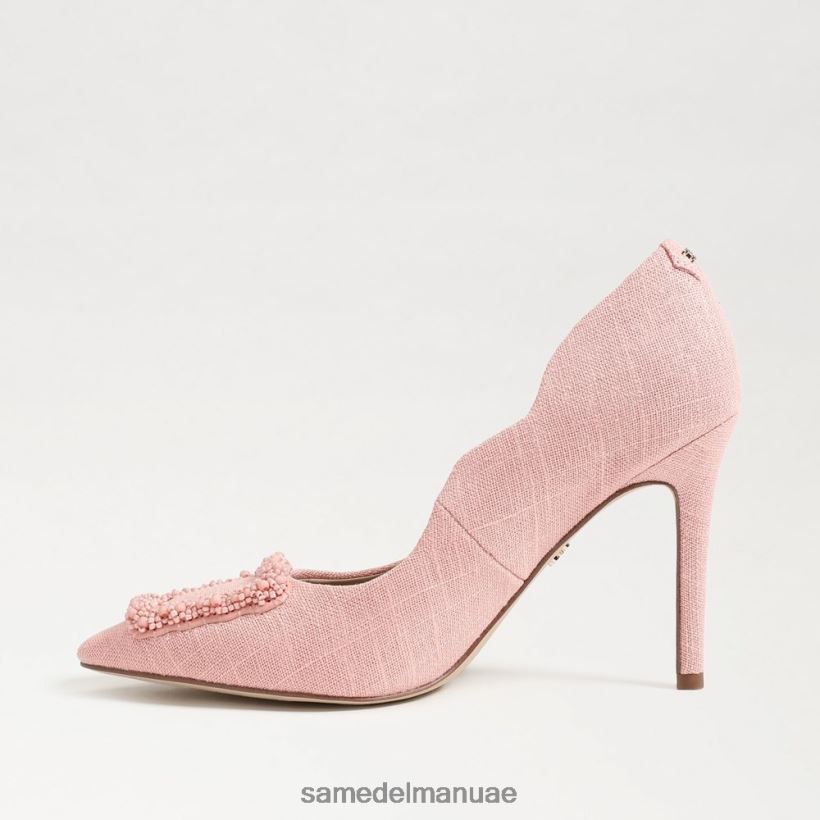 الخوخ المرجاني أحذية Sam Edelman نحيف هارييت مطرز بكعب مدبب عند الأصابع 246L6T585