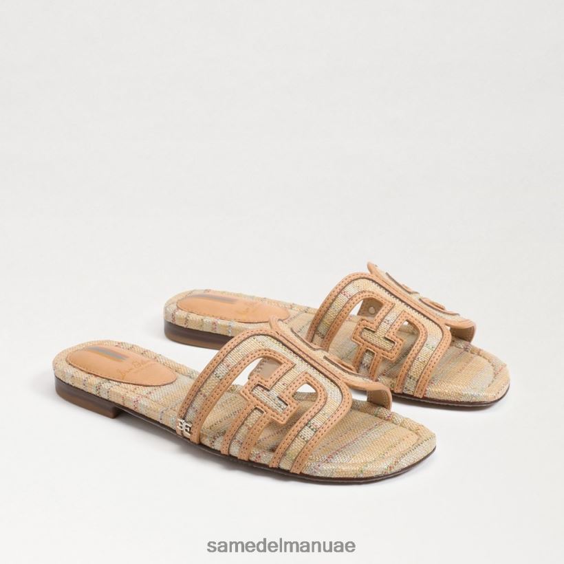 الرافية المتعددة الطبيعية أحذية Sam Edelman نحيف صندل منزلق متعدد الألوان 246L6T591