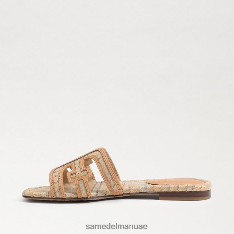 الرافية المتعددة الطبيعية أحذية Sam Edelman نحيف صندل منزلق متعدد الألوان 246L6T591