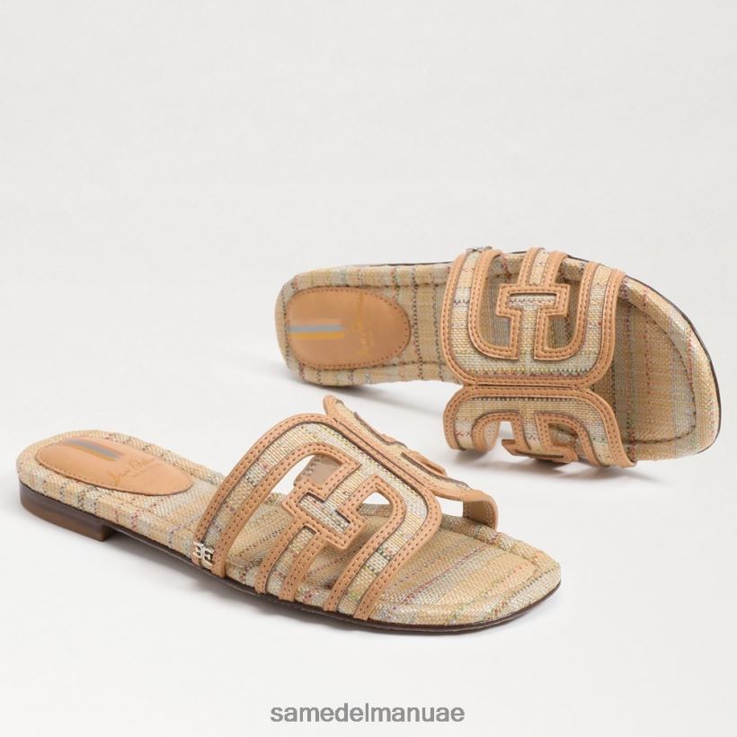 الرافية المتعددة الطبيعية أحذية Sam Edelman نحيف صندل منزلق متعدد الألوان 246L6T591