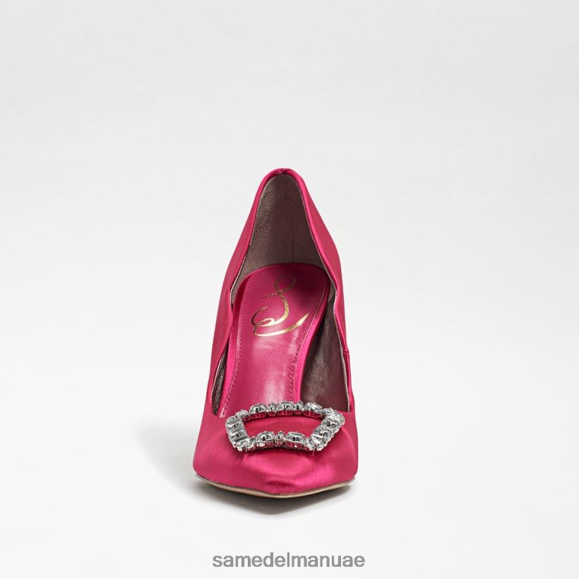 الفوشيه الساتان أحذية Sam Edelman نحيف كعب هارييت مدبب عند أصابع القدم 246L6T594