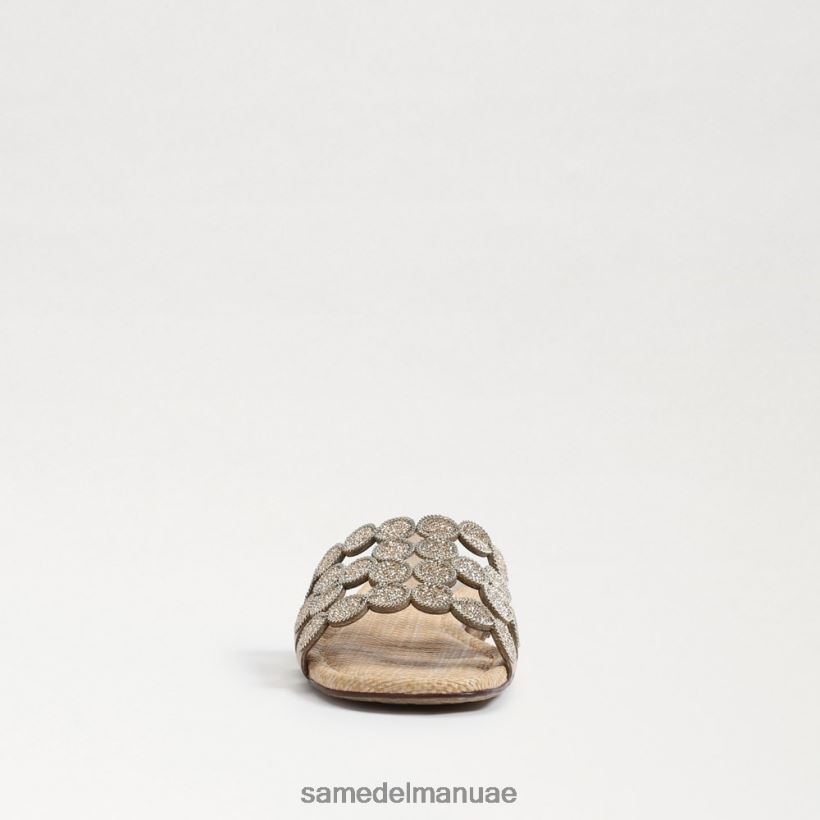 أوراق الذهب أحذية Sam Edelman نحيف صندل منزلق من باي ماركي 246L6T607