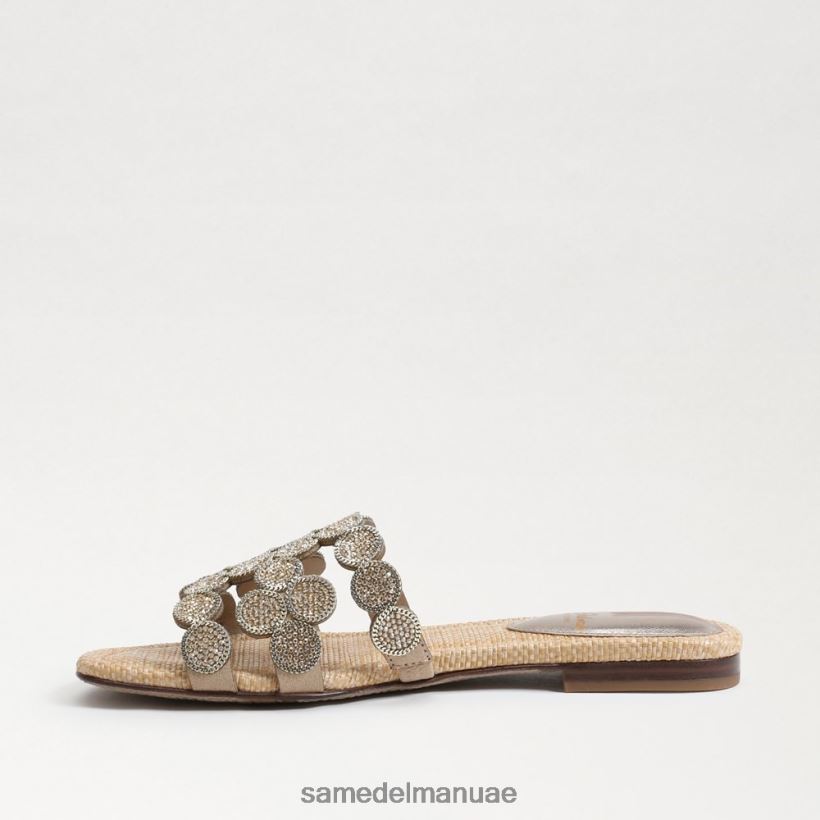 أوراق الذهب أحذية Sam Edelman نحيف صندل منزلق من باي ماركي 246L6T607