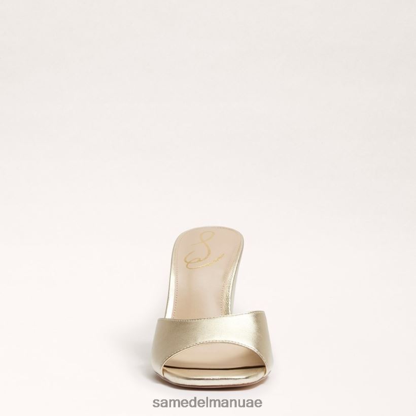 الذهب الداكن أحذية Sam Edelman نحيف صندل إسفين ميريك 246L6T611