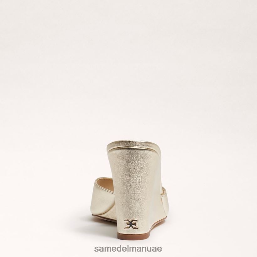 الذهب الداكن أحذية Sam Edelman نحيف صندل إسفين ميريك 246L6T611