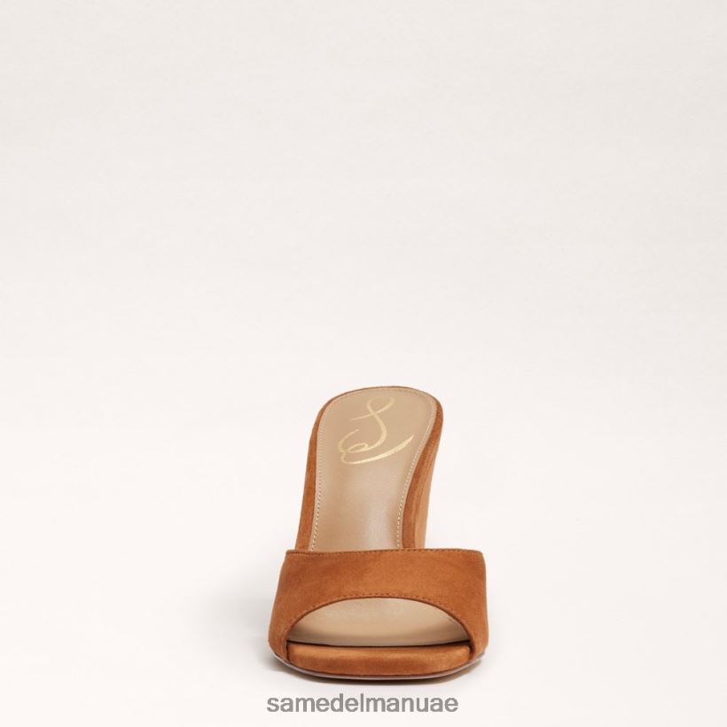 جلد الغزال البني أحذية Sam Edelman نحيف صندل إسفين ميريك 246L6T614