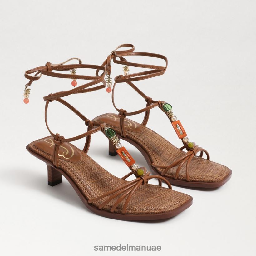 سرج أحذية Sam Edelman نحيف صندل بكعب قطة بأشرطة من داسي 246L6T620