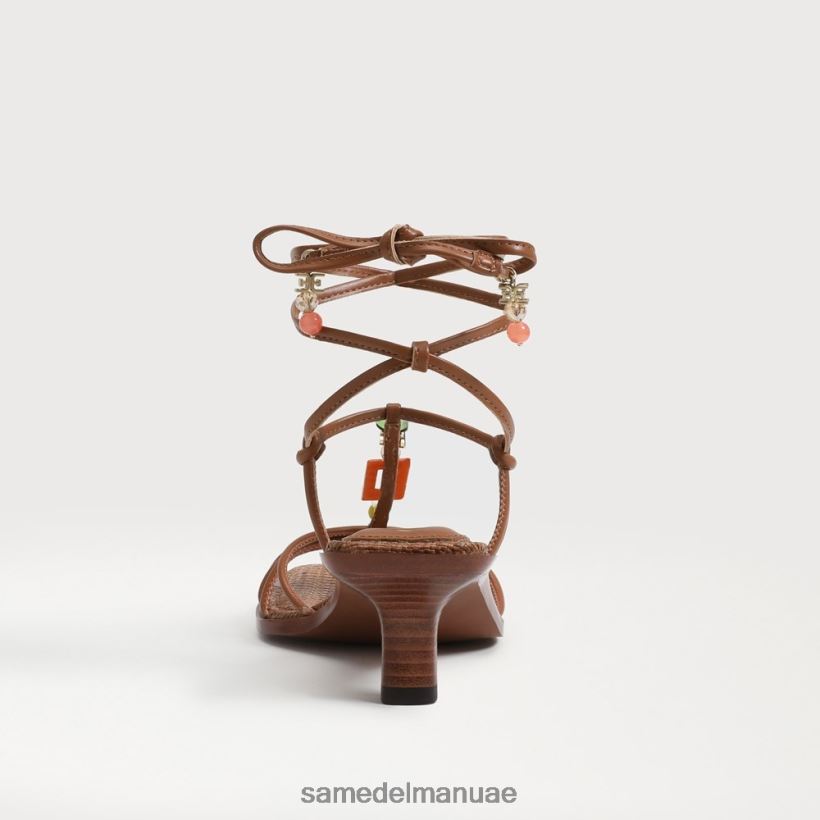 سرج أحذية Sam Edelman نحيف صندل بكعب قطة بأشرطة من داسي 246L6T620