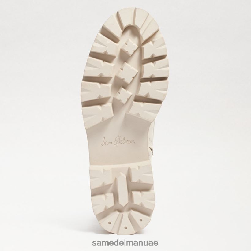 جلد عاجي حديث أحذية Sam Edelman نحيف التمهيد القتالي لمنصة غاريت 246L6T625
