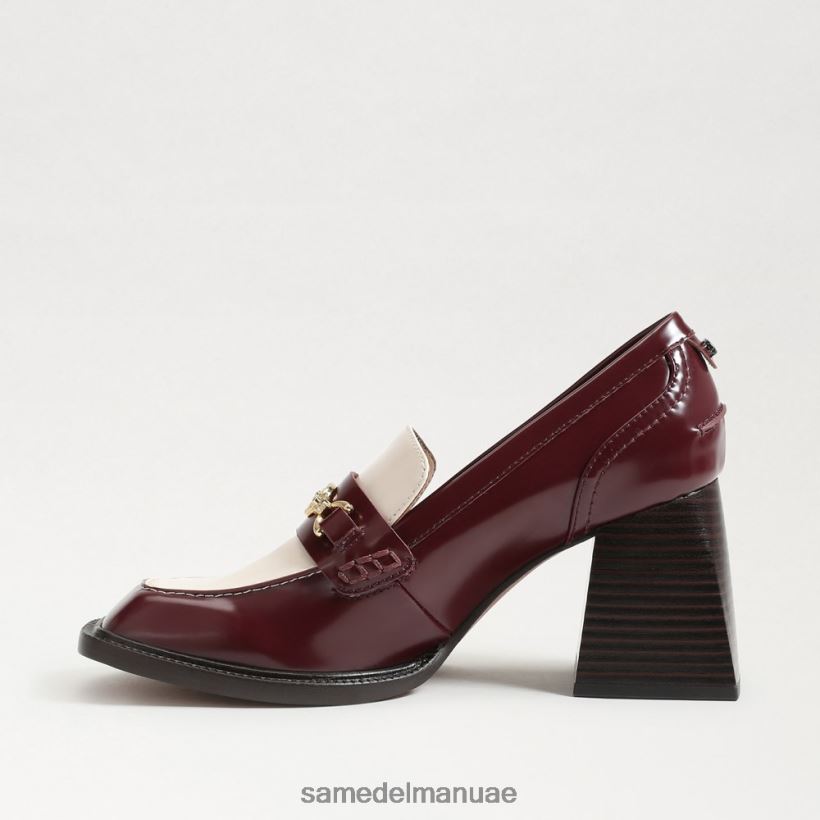 سيراه / العاج الحديث أحذية Sam Edelman نحيف حذاء بدون كعب بكعب عريض من كوينسي 246L6T629