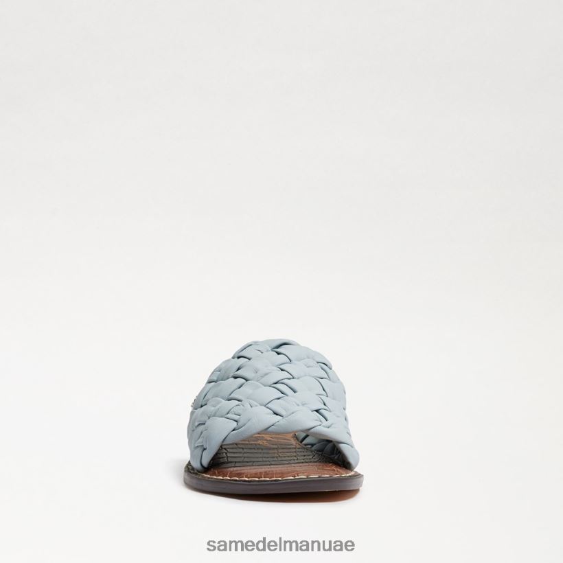 جلد ريفييرا الأزرق أحذية Sam Edelman نحيف صندل منزلق منسوج من غريفين 246L6T635