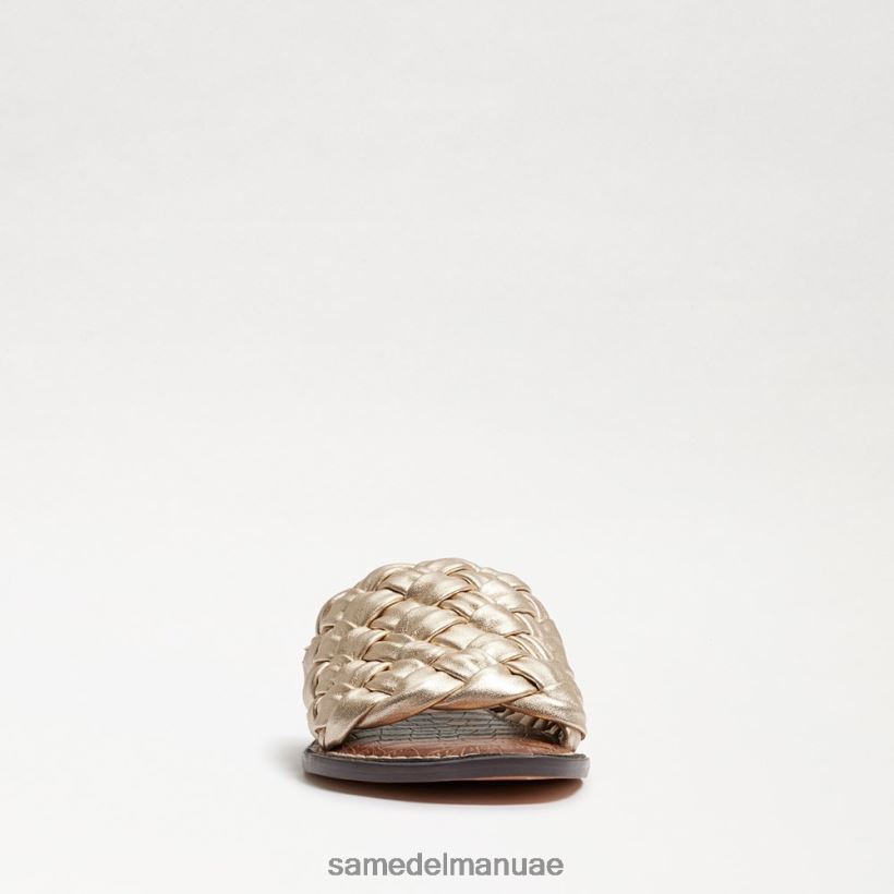 جلد الجوت أحذية Sam Edelman نحيف صندل منزلق منسوج من غريفين 246L6T636