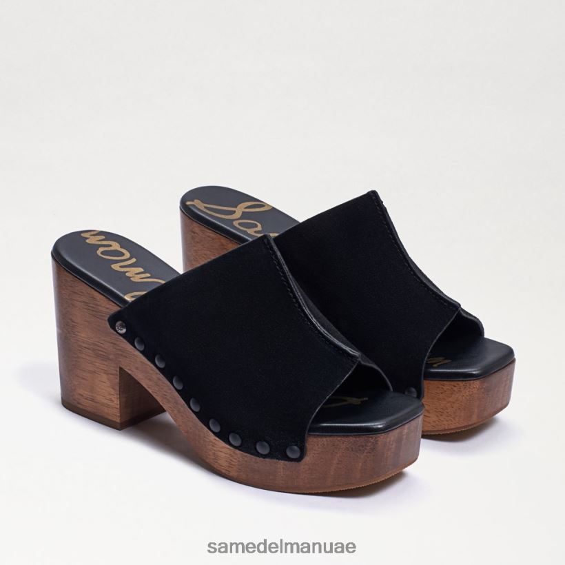 جلد الغزال الأسود أحذية Sam Edelman نحيف جوسلين بغل 246L6T640