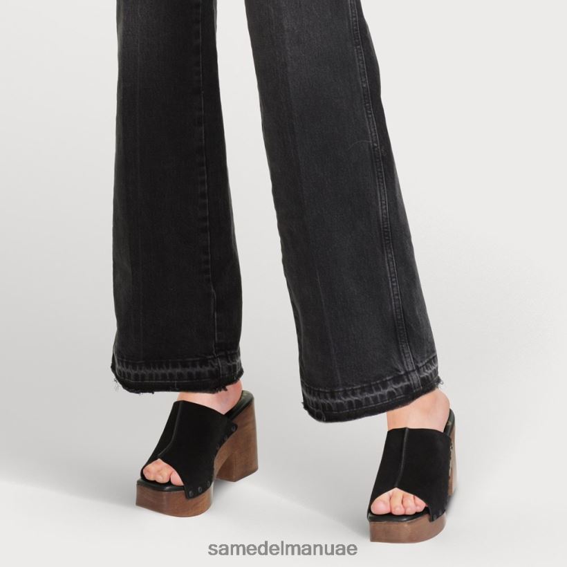 جلد الغزال الأسود أحذية Sam Edelman نحيف جوسلين بغل 246L6T640