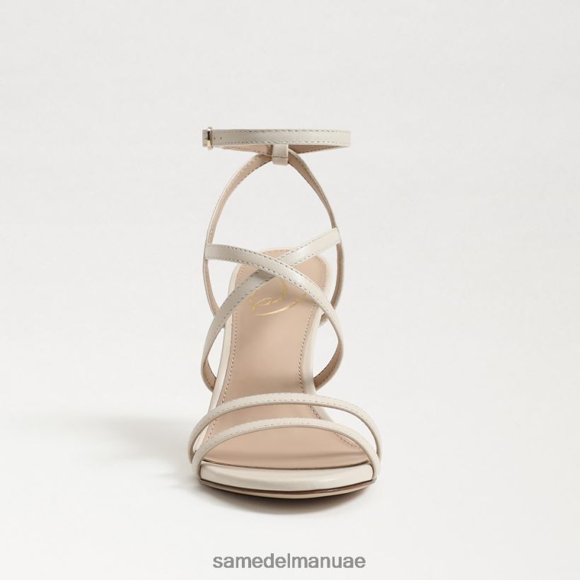 العاج الحديث أحذية Sam Edelman نحيف كعب ديلاني بأحزمة 246L6T645