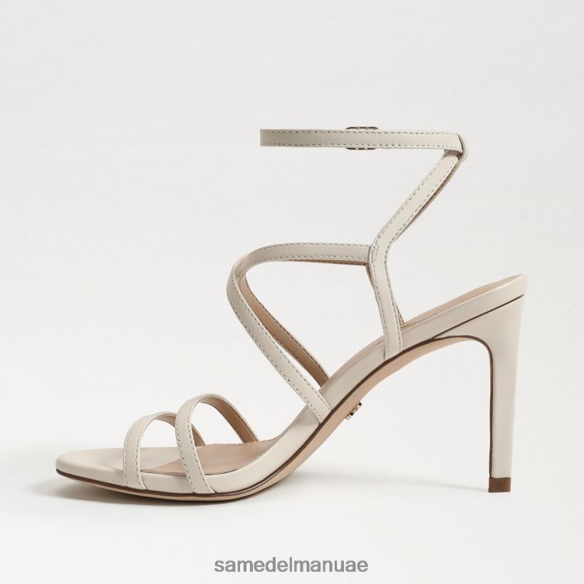 العاج الحديث أحذية Sam Edelman نحيف كعب ديلاني بأحزمة 246L6T645