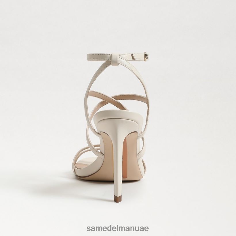 العاج الحديث أحذية Sam Edelman نحيف كعب ديلاني بأحزمة 246L6T645