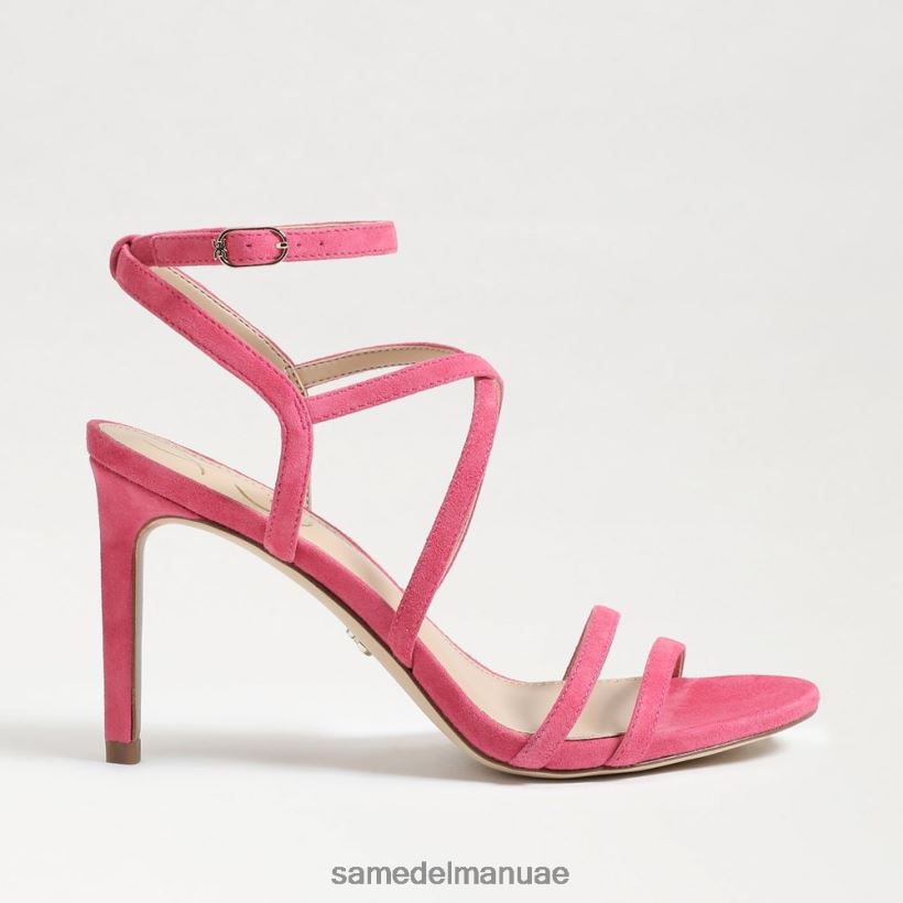 الأزالية الوردي أحذية Sam Edelman نحيف كعب ديلاني بأحزمة 246L6T647
