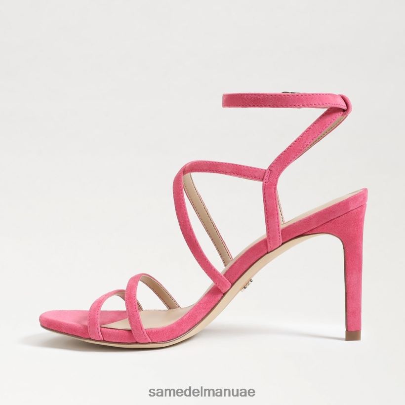 الأزالية الوردي أحذية Sam Edelman نحيف كعب ديلاني بأحزمة 246L6T647