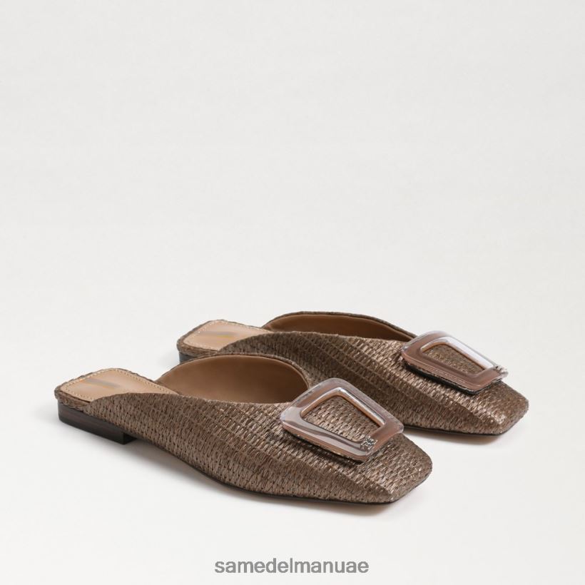 قهوة أحذية Sam Edelman نحيف بغل مشبك لين 246L6T653
