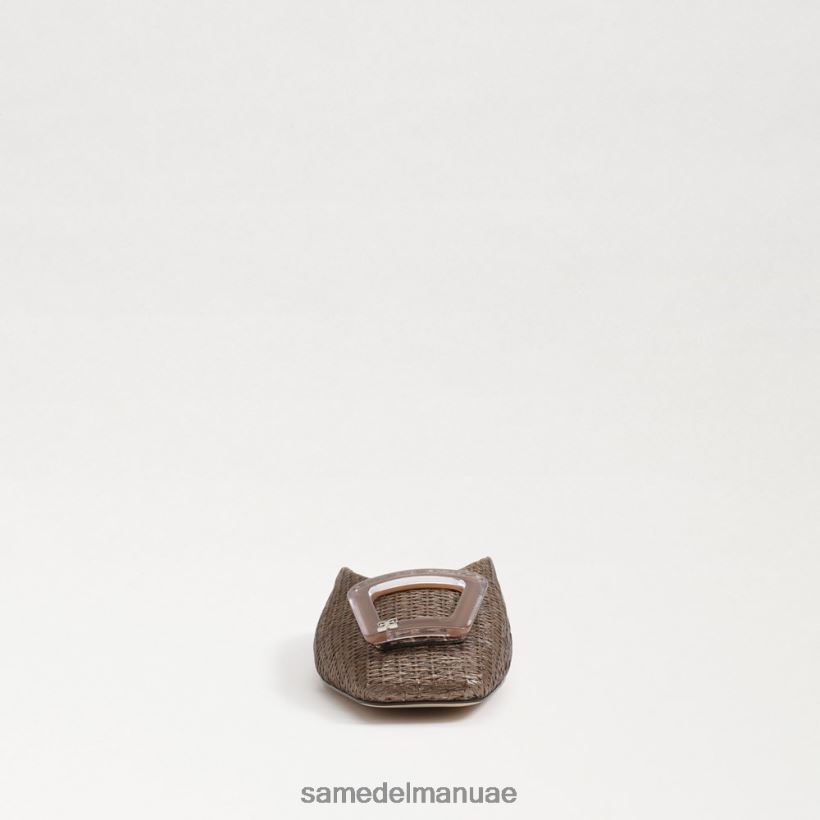 قهوة أحذية Sam Edelman نحيف بغل مشبك لين 246L6T653