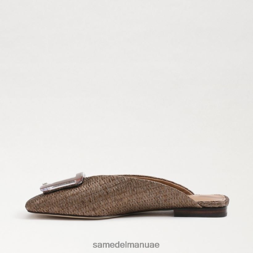 قهوة أحذية Sam Edelman نحيف بغل مشبك لين 246L6T653