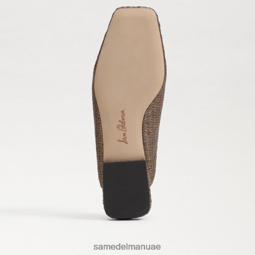 قهوة أحذية Sam Edelman نحيف بغل مشبك لين 246L6T653