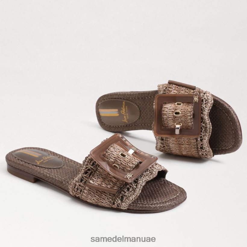 قهوة أحذية Sam Edelman نحيف صندل منزلق من بامبي 246L6T66