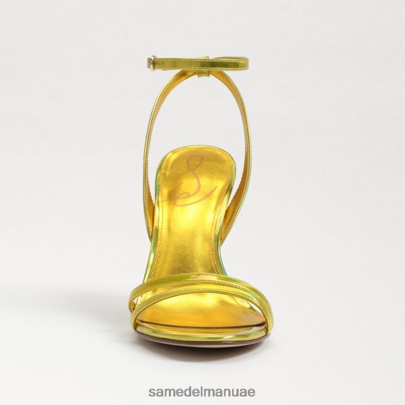 ميموزا ذهبي معدني أحذية Sam Edelman نحيف كعب بشريط كاحل جيمي 246L6T670