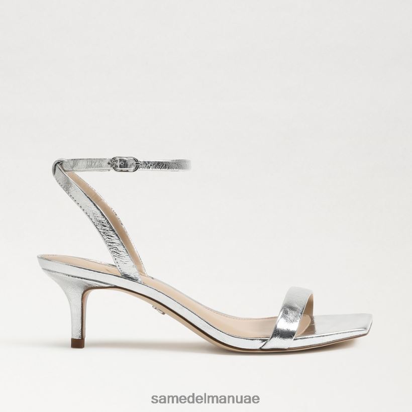 الفضة الناعمة أحذية Sam Edelman نحيف كعب رايلي هريرة 246L6T677