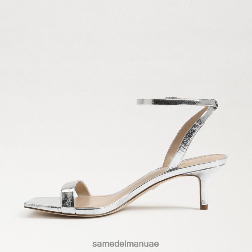 الفضة الناعمة أحذية Sam Edelman نحيف كعب رايلي هريرة 246L6T677