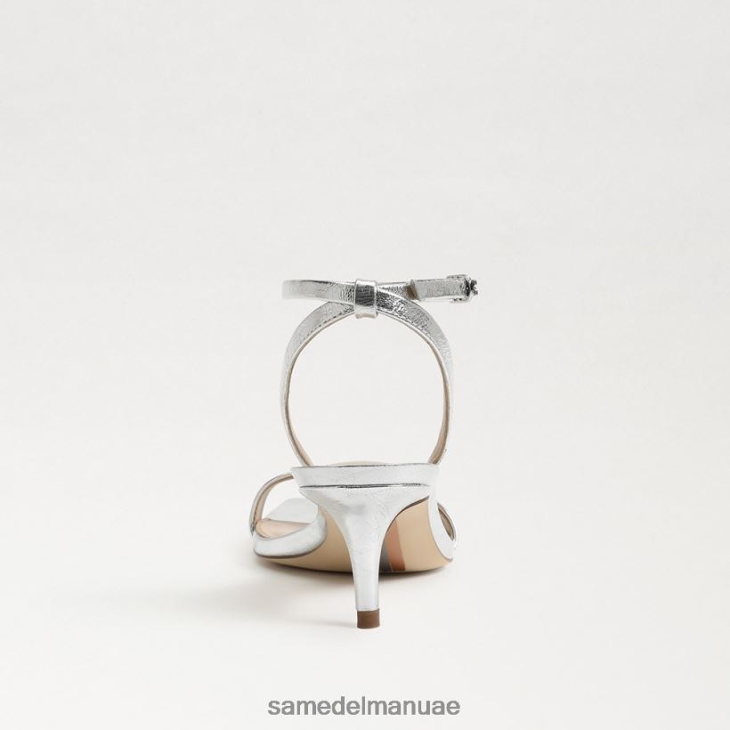 الفضة الناعمة أحذية Sam Edelman نحيف كعب رايلي هريرة 246L6T677