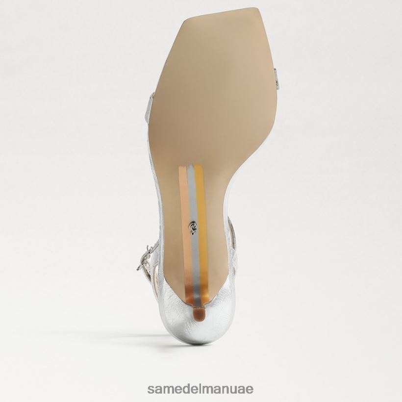 الفضة الناعمة أحذية Sam Edelman نحيف كعب رايلي هريرة 246L6T677