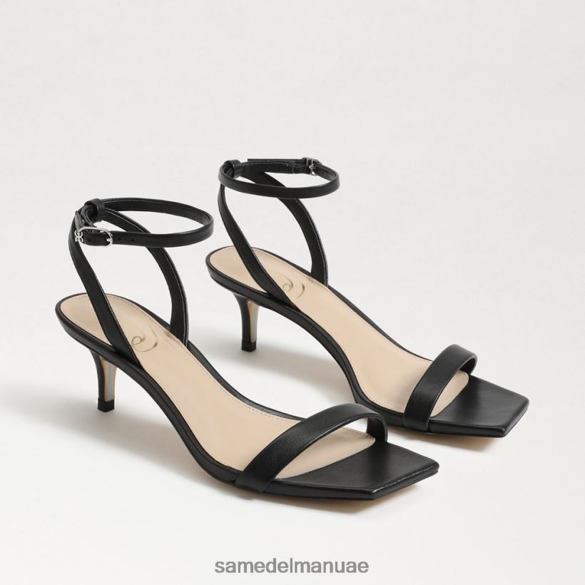جلد أسود أحذية Sam Edelman نحيف كعب رايلي هريرة 246L6T679