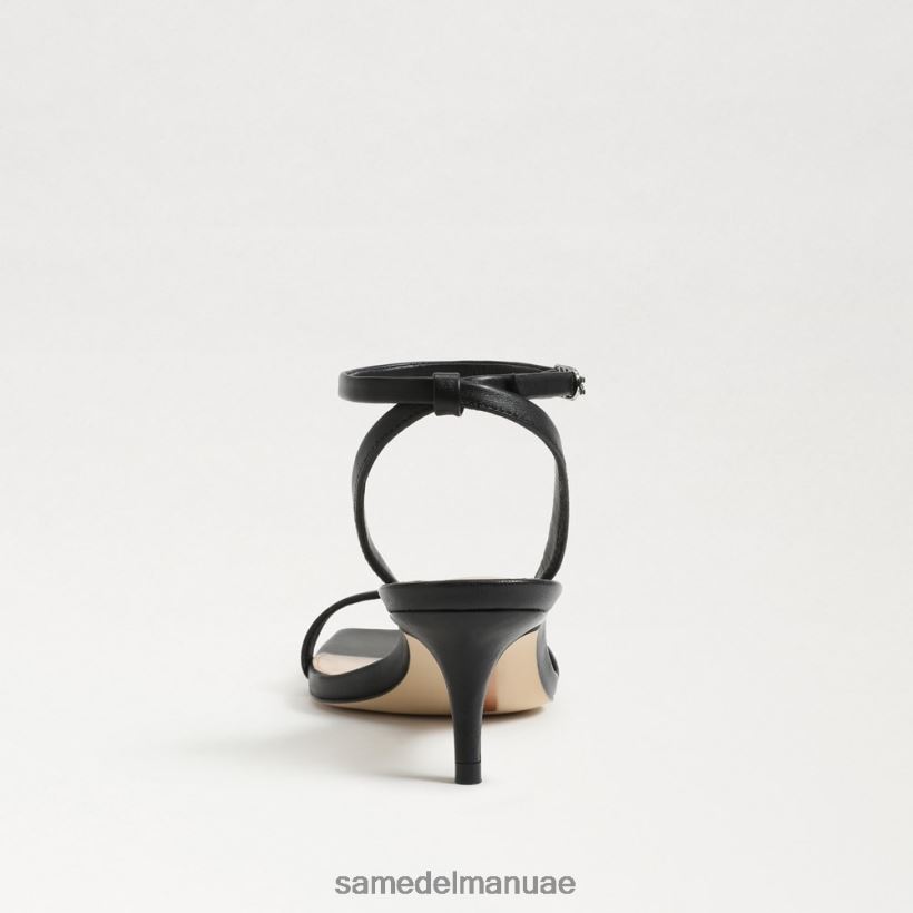 جلد أسود أحذية Sam Edelman نحيف كعب رايلي هريرة 246L6T679
