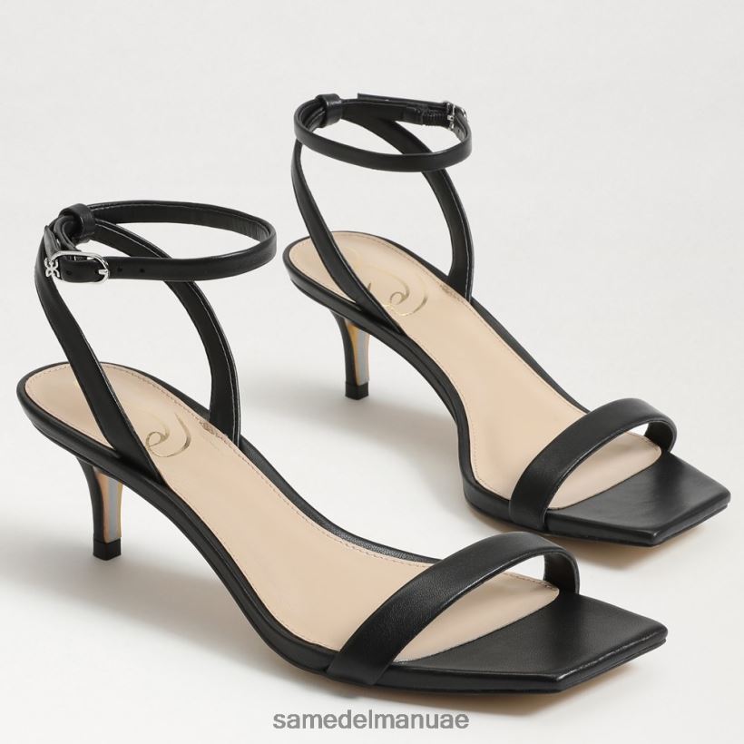 جلد أسود أحذية Sam Edelman نحيف كعب رايلي هريرة 246L6T679