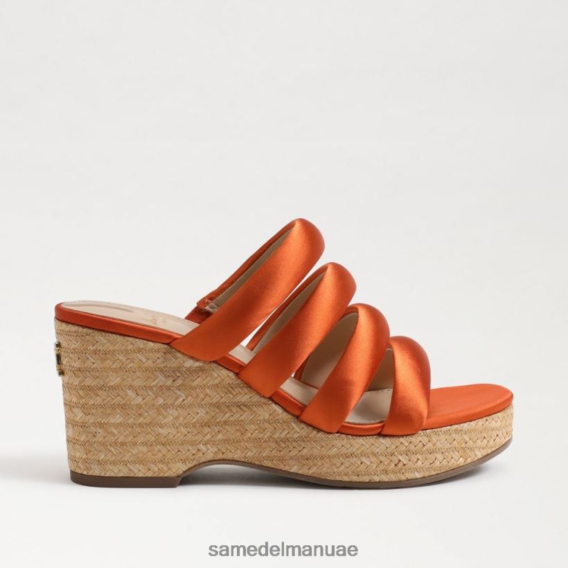 برتقال كالي أحذية Sam Edelman نحيف كعب إسفين منصة يوكي 246L6T684