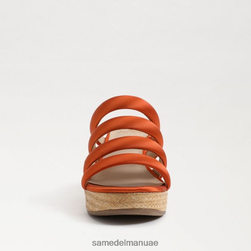 برتقال كالي أحذية Sam Edelman نحيف كعب إسفين منصة يوكي 246L6T684